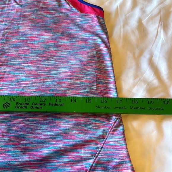 Tangerine razorback Turquoise/hot pink with reflective top front strips size XS - Picture 11 of 14